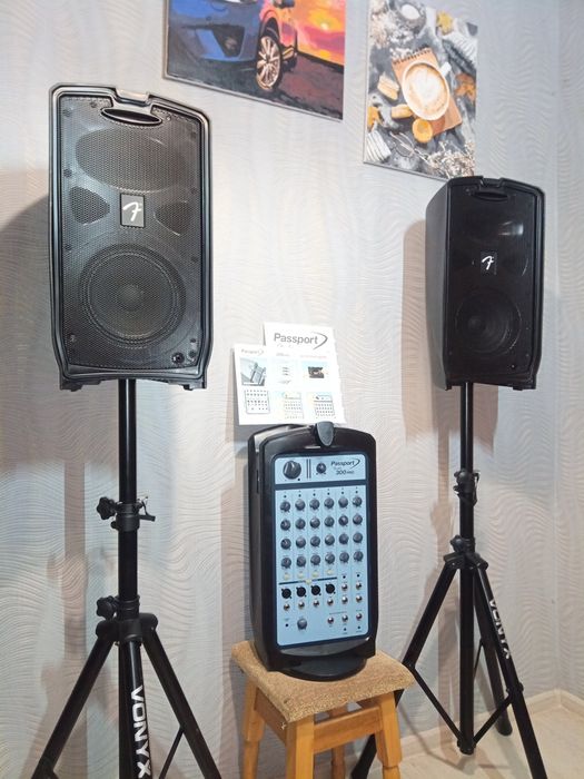 Fender passport, акустична система, комбік, підсилювач, колонки