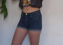 Jeansowe szorty H&M