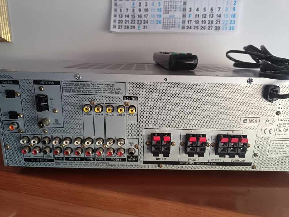 Vendo amplificador Sony modelo st r-d5595 de novodelo str-d5595 como n
