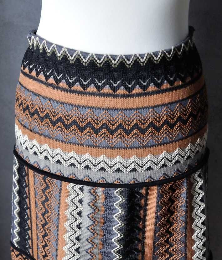 Rozkloszowana boho spódnica XS S