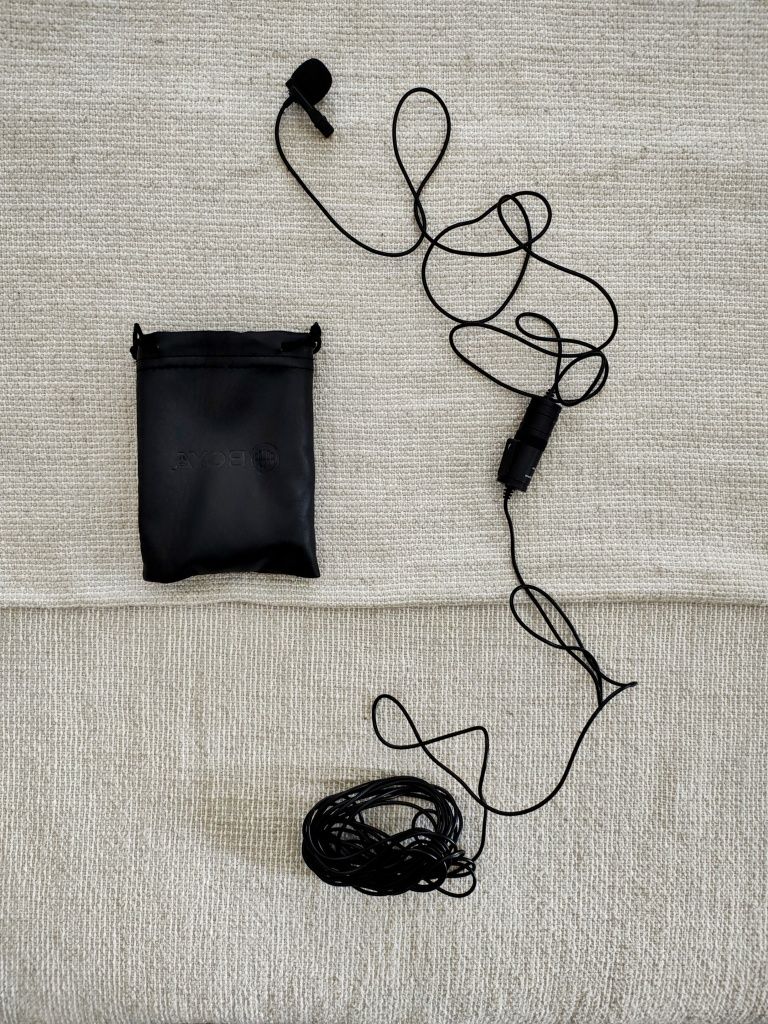 BOYA BY-M1  Microfone de lapela