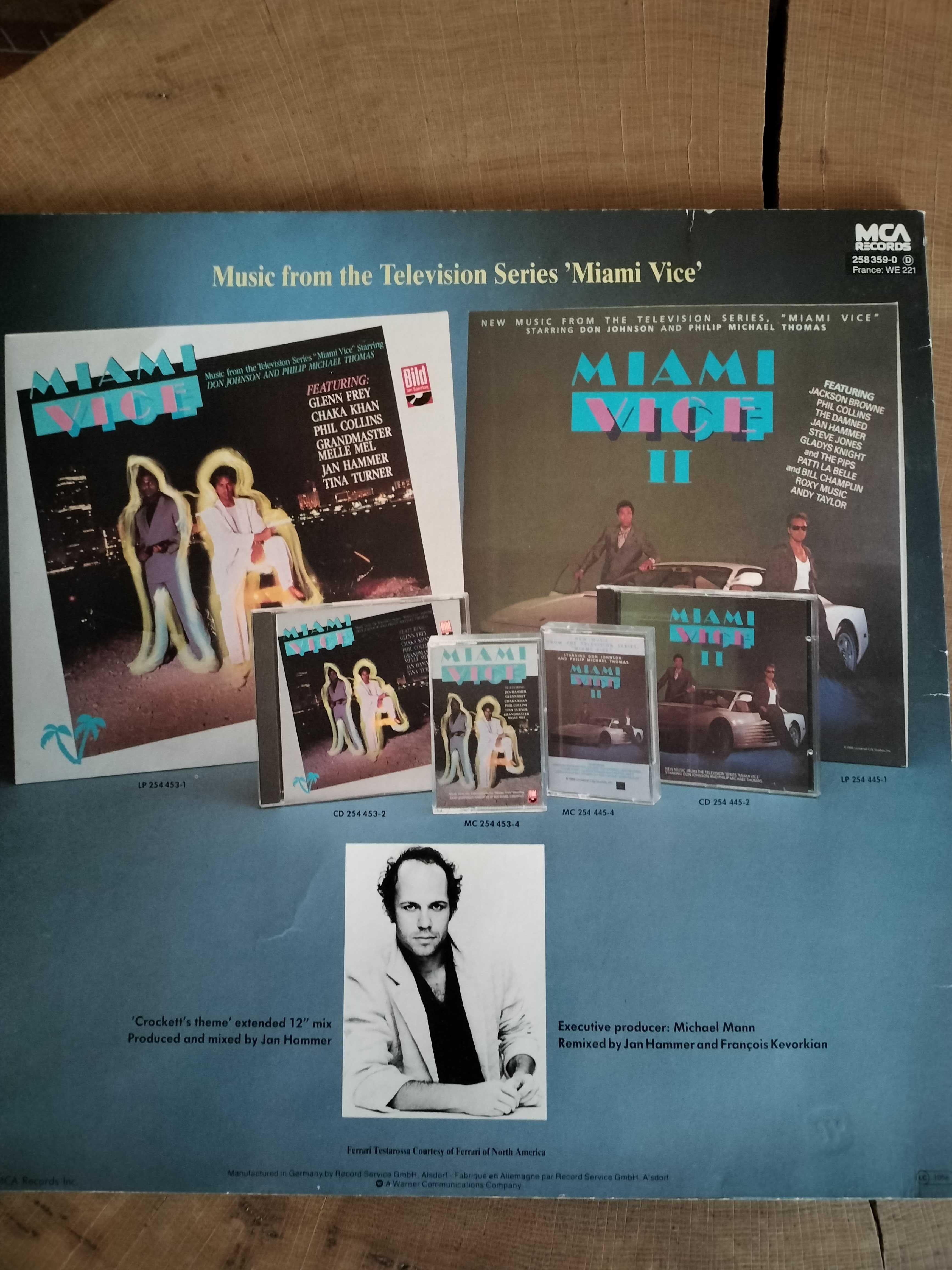 płyta winylowa soundtrack Miami Vice II