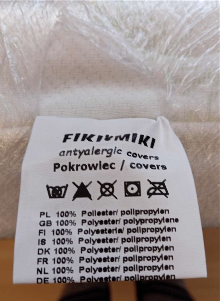 Materacyk Fiki Miki Sensitive 120x60x12 nie używany