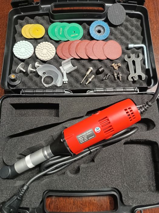 Mini szlifierka z długą szyjką