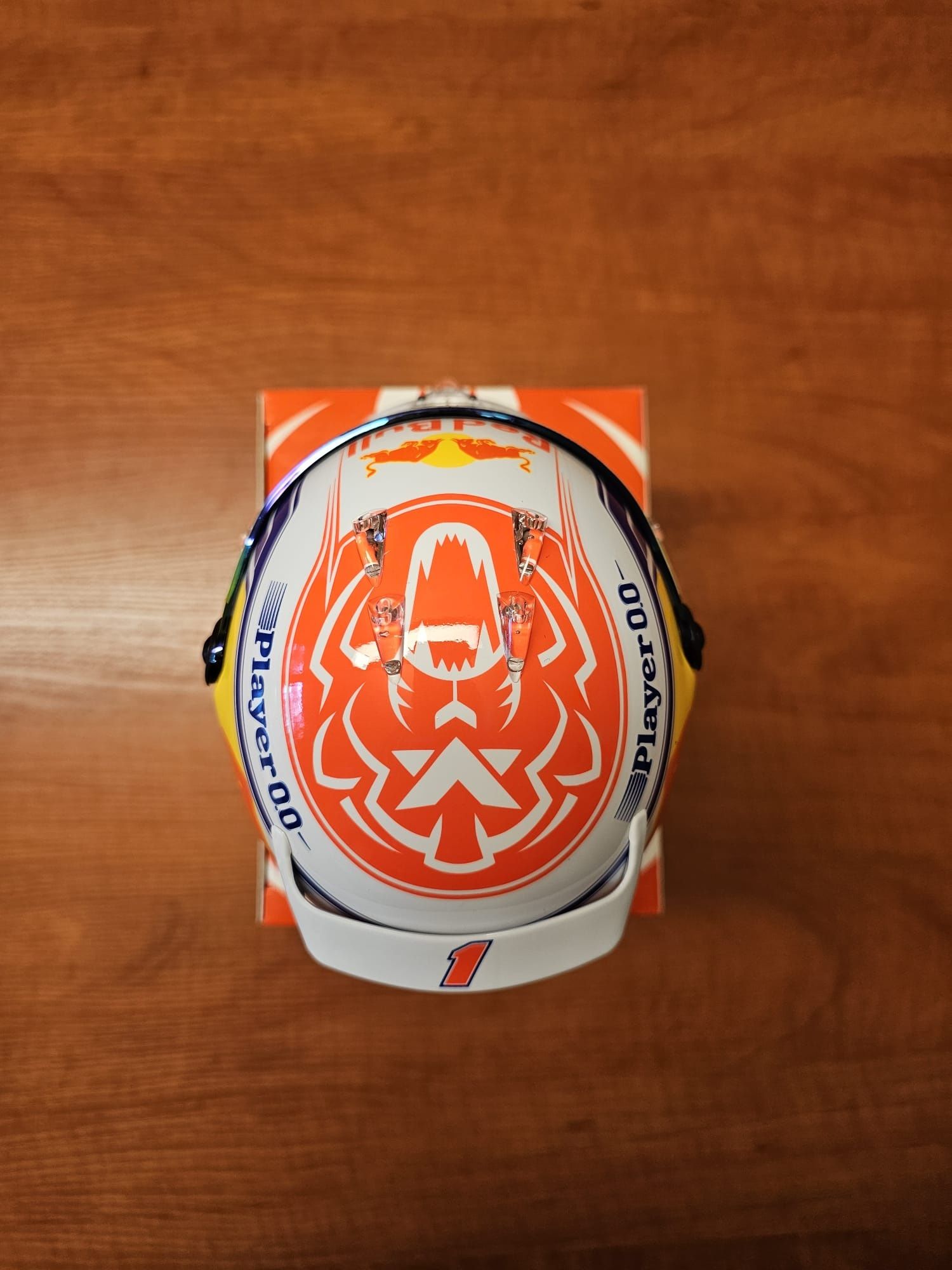 Red Bull Racing - Max Verstappen   Kask 1:2 GP Australii 2023 autograf