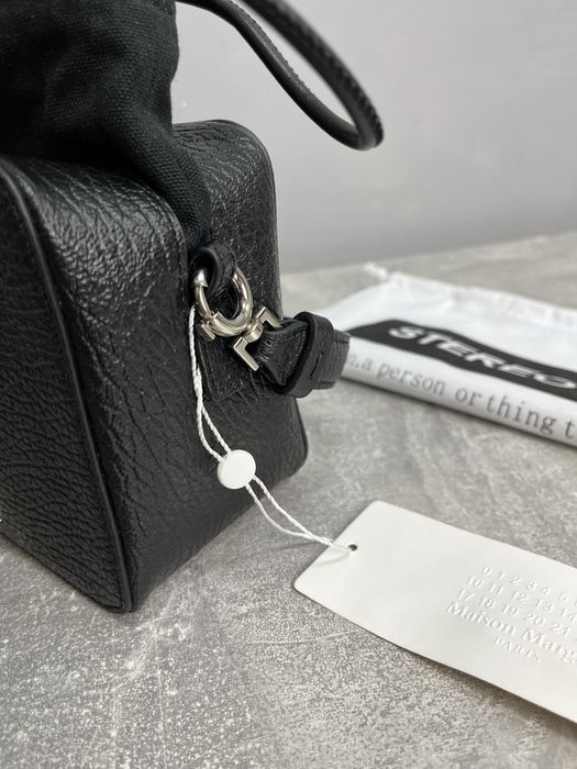 Maison Margiela 5AC Camera сумка чорна шкіряна унісекс чоловіча