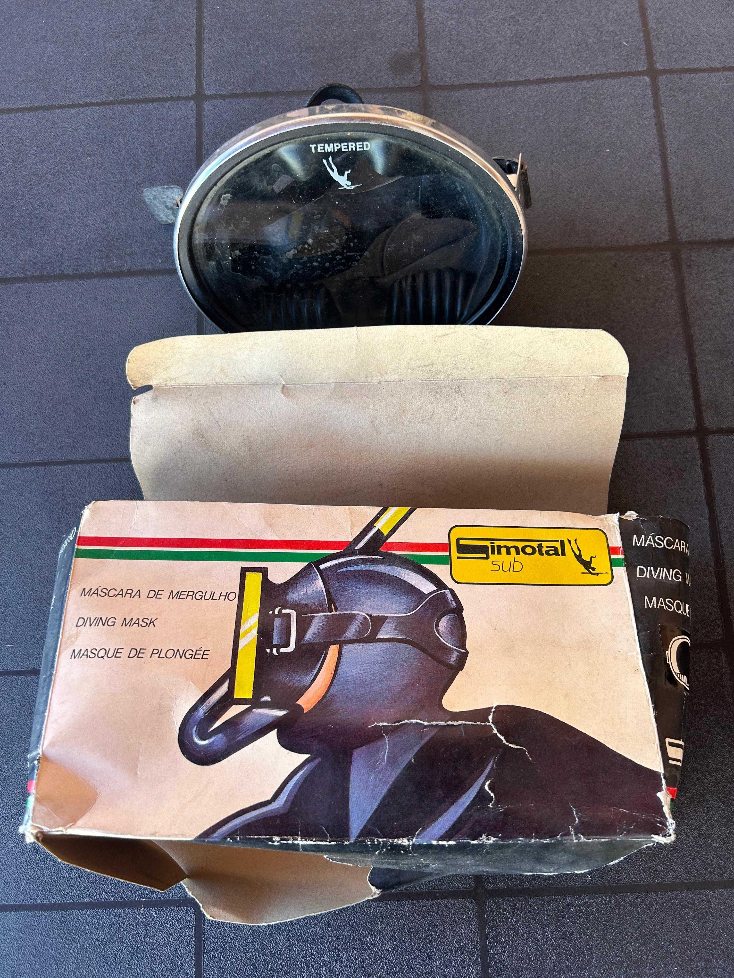 Máscara de Mergulho da Marca Portuguesa Simotal (1960)