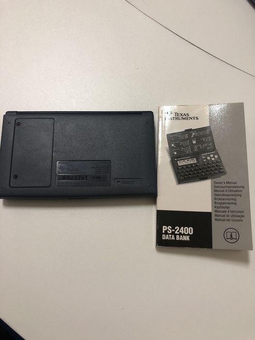 Calculadora Texas PS 2400 Data Bank. Nunca usada