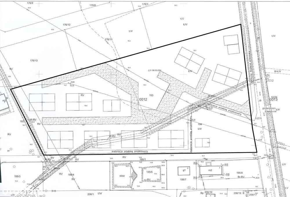 Działka inwestycyjna pod 11 domów nad Jeziorem Miedwie