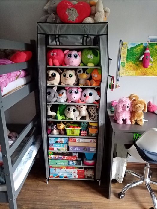 Organizer na Buty z Pokrowcem – Półka na Obuwie 10 Poziomów