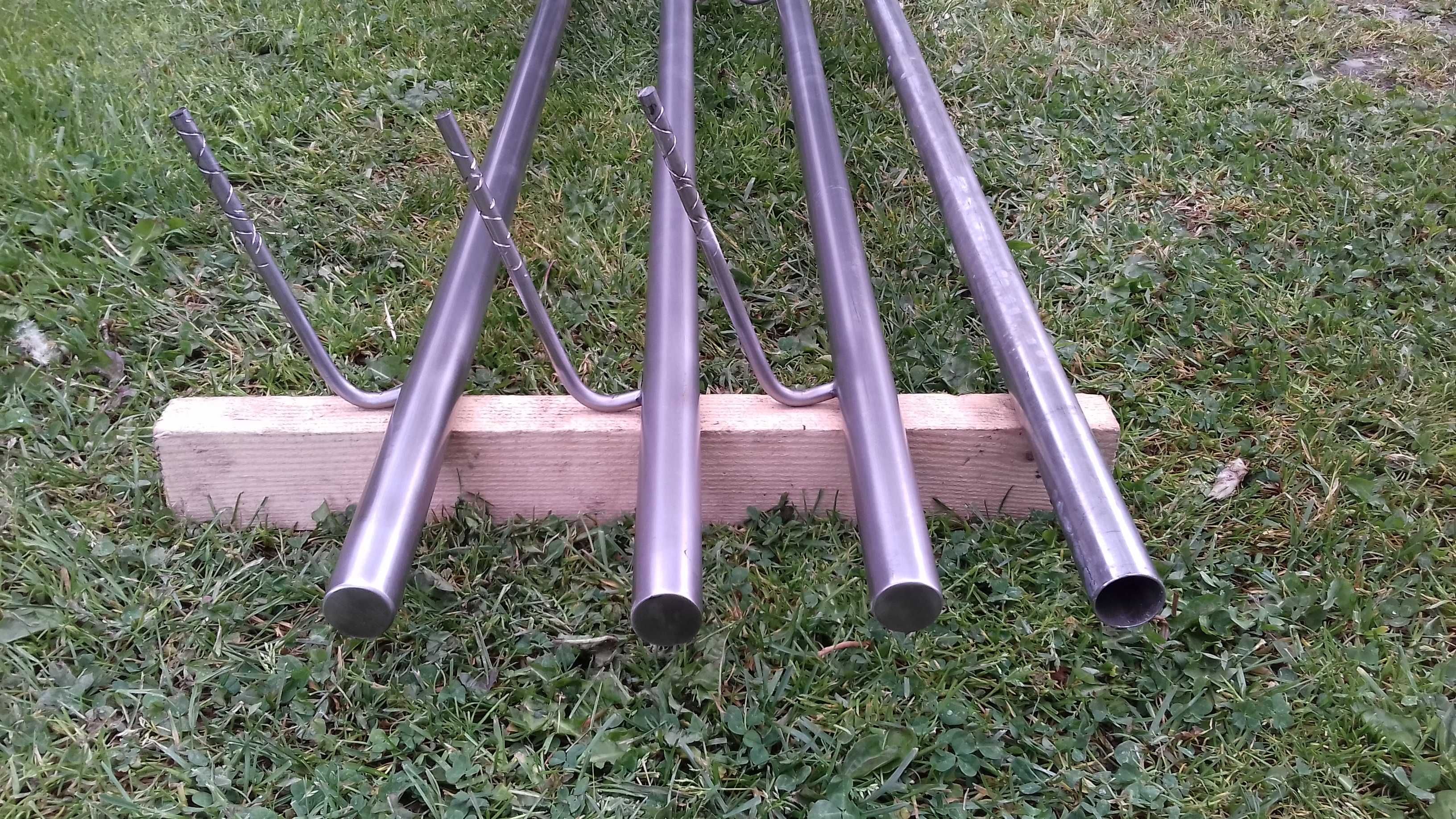 Poręcz przyścienna stal nierdzewna 2szt 220cm 1szt 200cm
