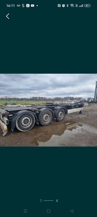 Naczepa kontenerowa Krone SD