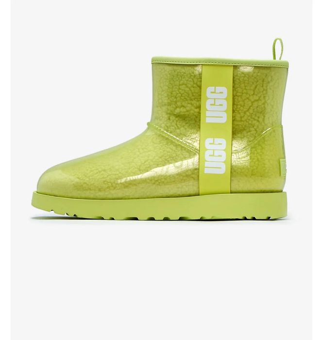 UGG classic  clear mini yellow