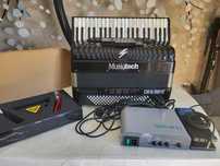 Akordeon elektroniczny MusicTech DIGI BEAT + moduł brzmieniowy V3.