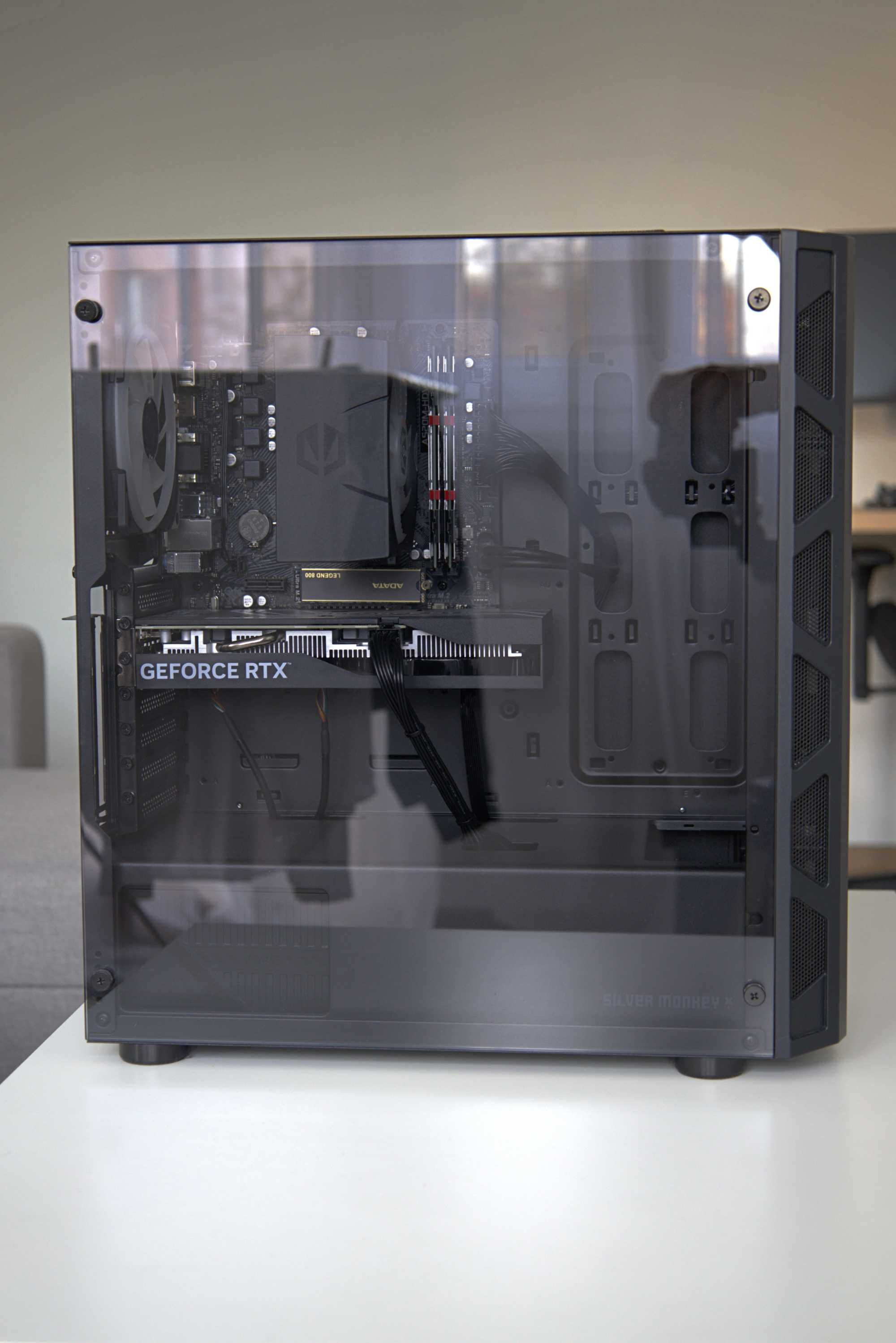 Komputer stacjonarny czteromiesięczny, RTX4060, Ryzen 5 5600