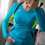 Damska sportowa koszulka bluza longsleeve Fila Sport do biegania r.XS