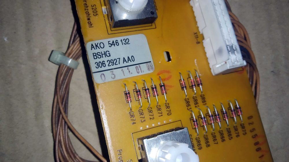 Модуль управления для стиральной машины Siemens Siwamat 5103