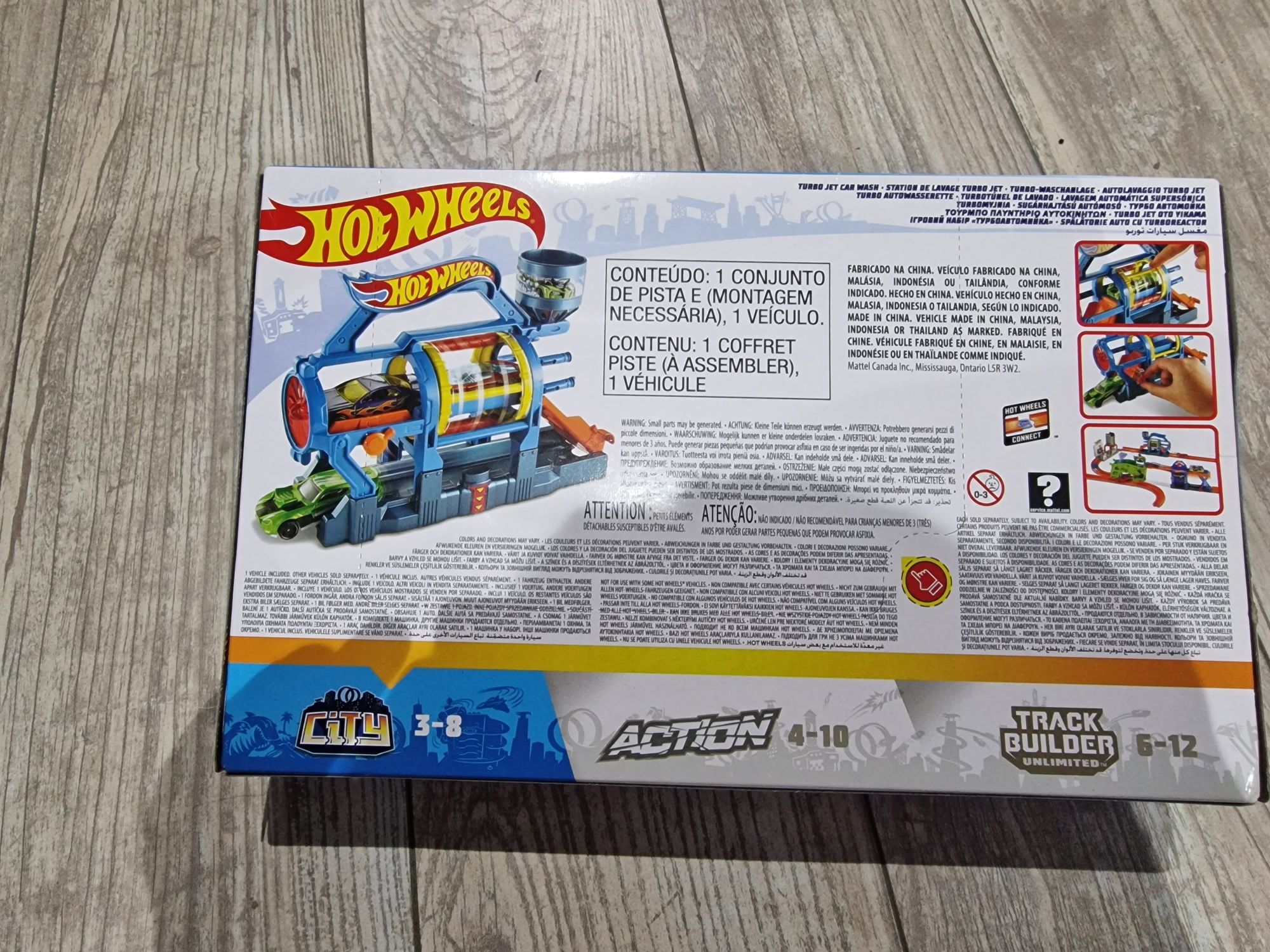 Hot Wheels, Tor samochodowy City Blaze, car wash
Mattel FJN35