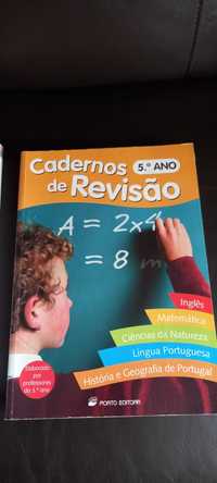 Cadernos de revisao 5º ano Porto Editora