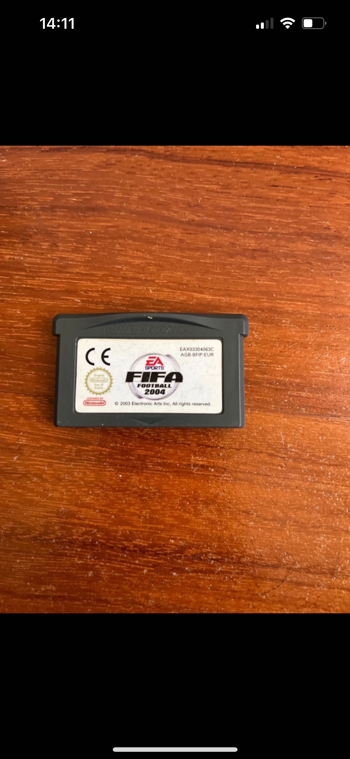 Jogo game boy FIFA 2004