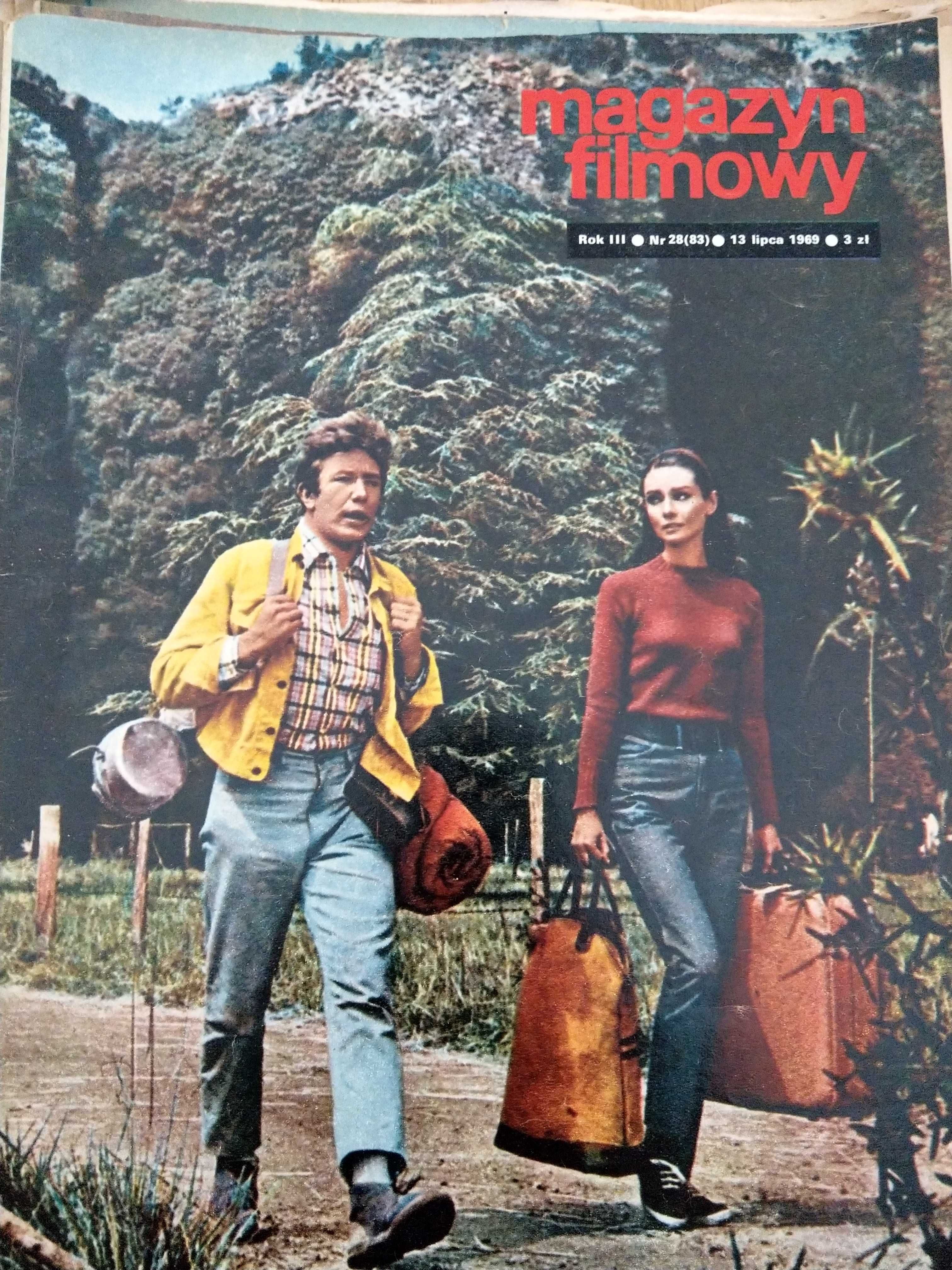 "Magazyn filmowy" czasopismo z 1969 r.