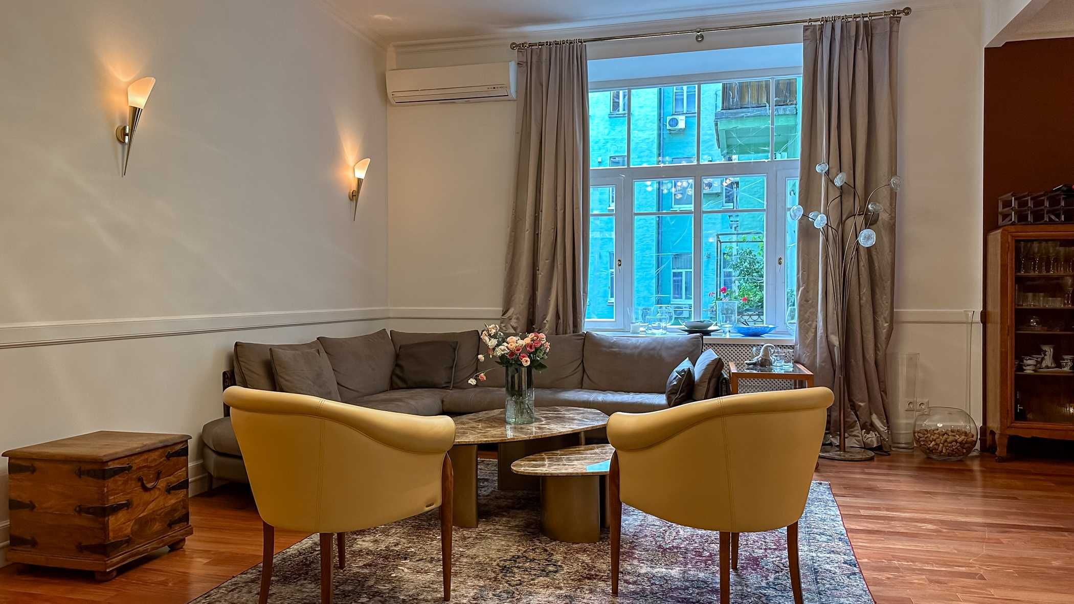 Оренда, вул. Терещенківська, 13, 4 кімнати, 151 м, Kiyv rent apartment