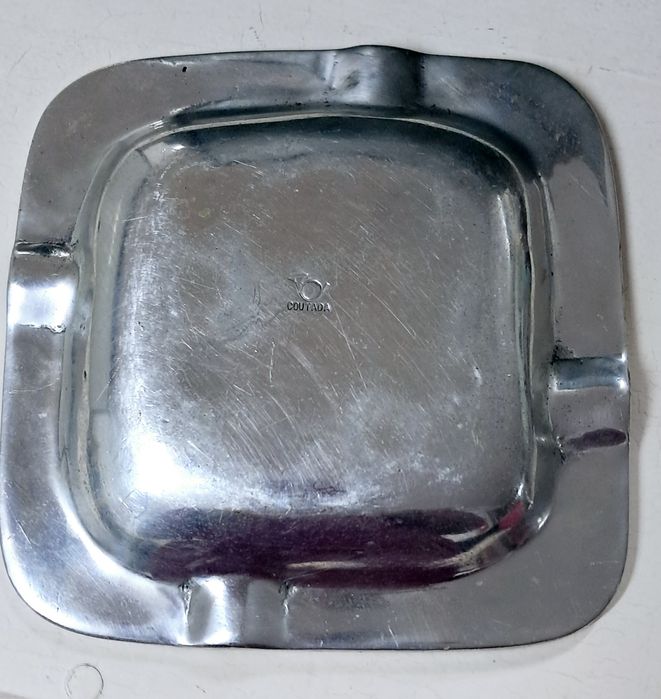 Cinzeiro Vintage Estanho Coutada