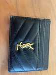 Ysl saint laurent portfel skorxany wizytownik business card holder