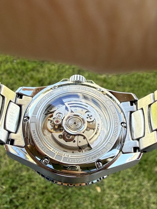 OKAZJA!!! Venezianico Nereide GMT Ceratung z dodatkowym paskiem!