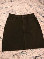 Czarna jeansowa spódnica Cropp r. XS
