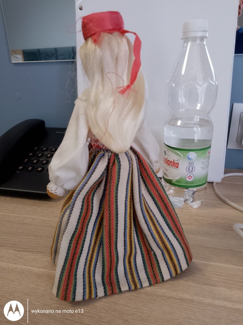 lalka drewna kukla regionalna chobbyby
