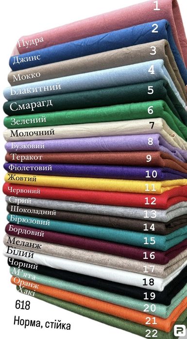 Ура получили все гольфы, стойка, отворот и все размеры