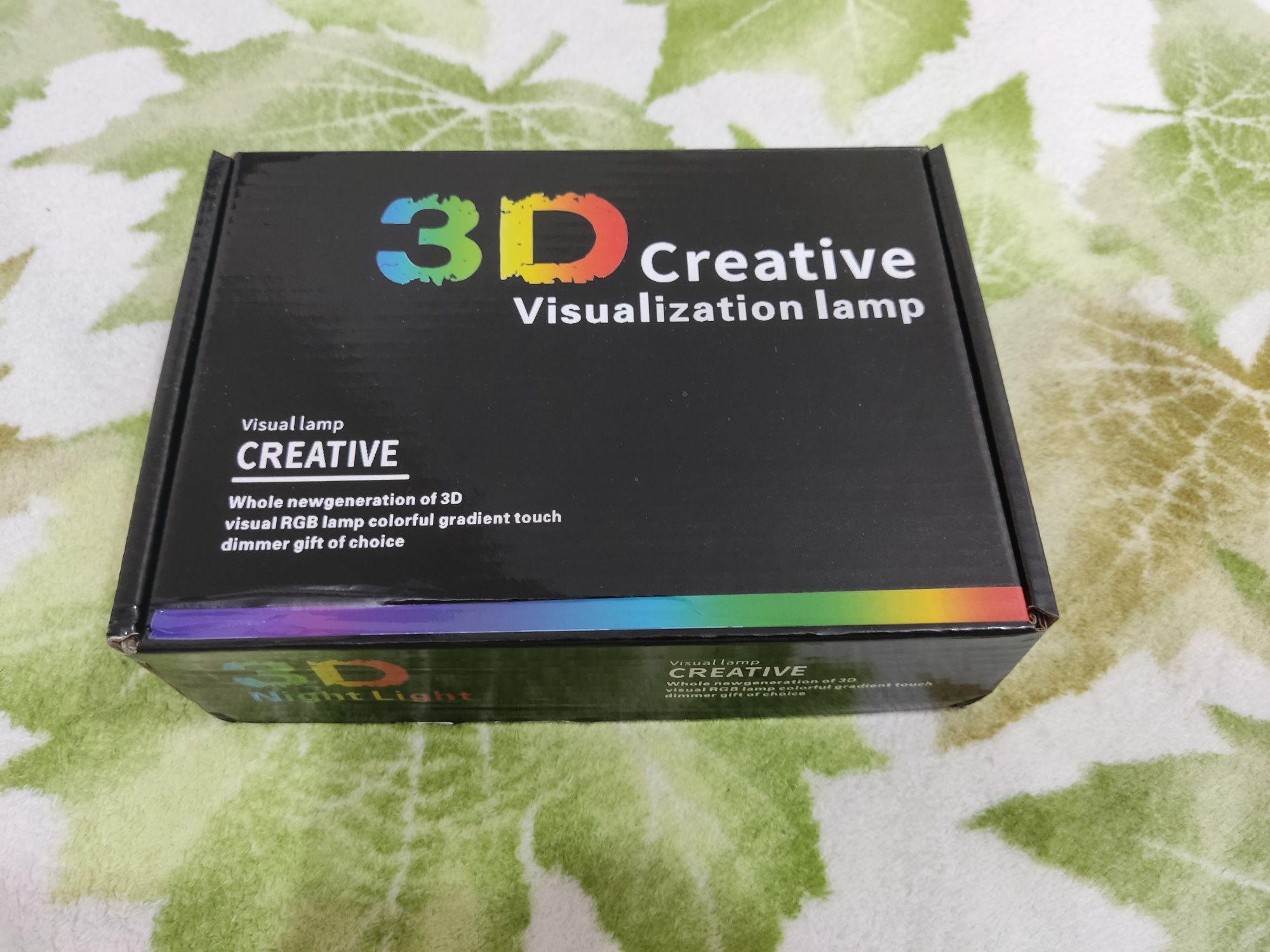 Творчий 3Д Нічник для сну. 3D Night light. Creative Vizualization lamp