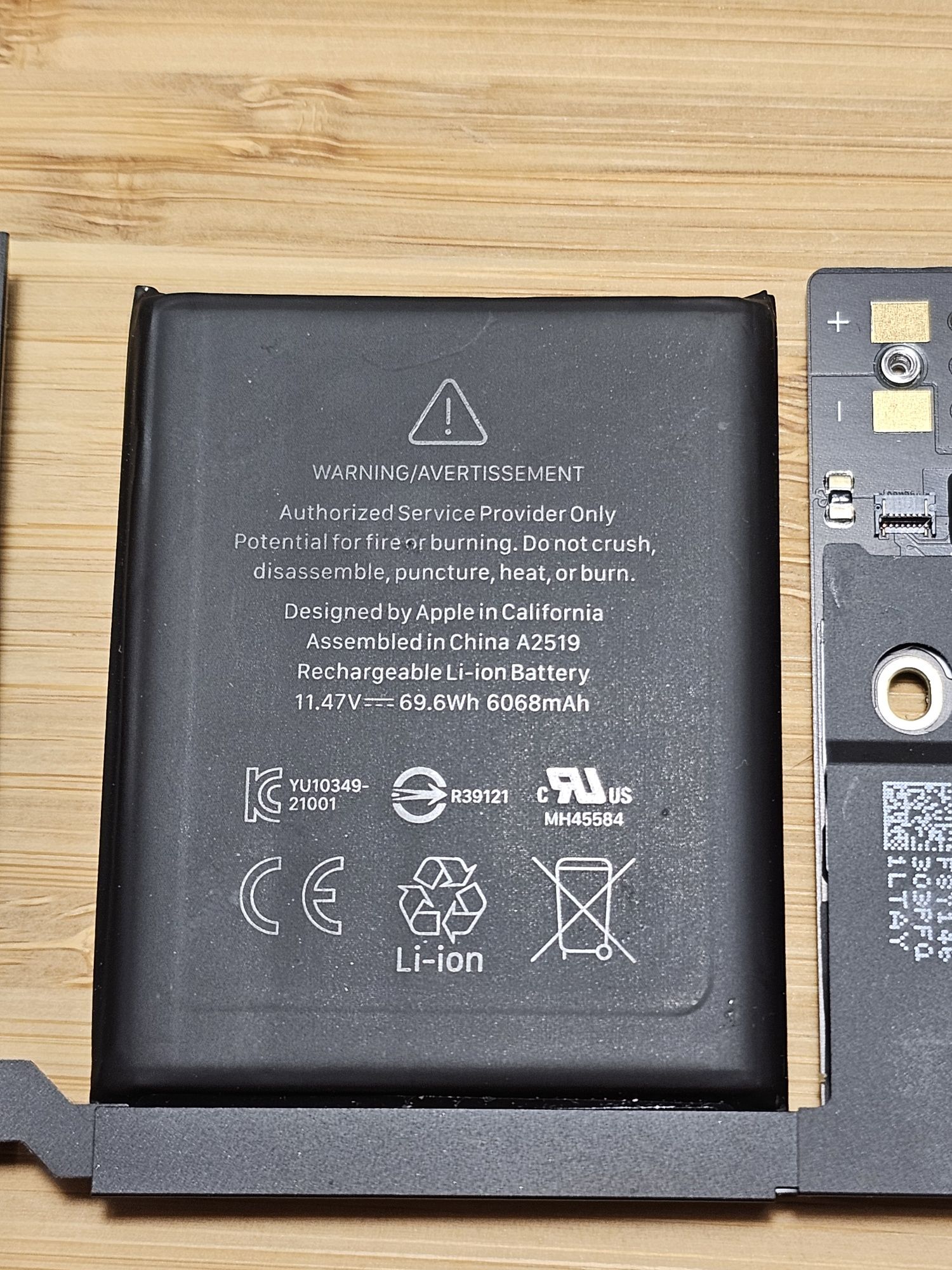 Bateria Fabryczna Org. MacBook Pro 14" 2021 M1 kond. 89%