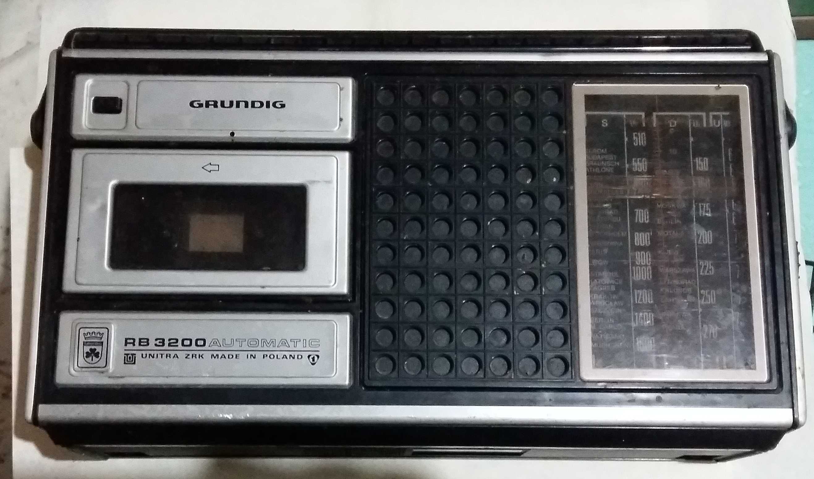 radiomagnetofon Unitra ZRK Grundig RB 3200