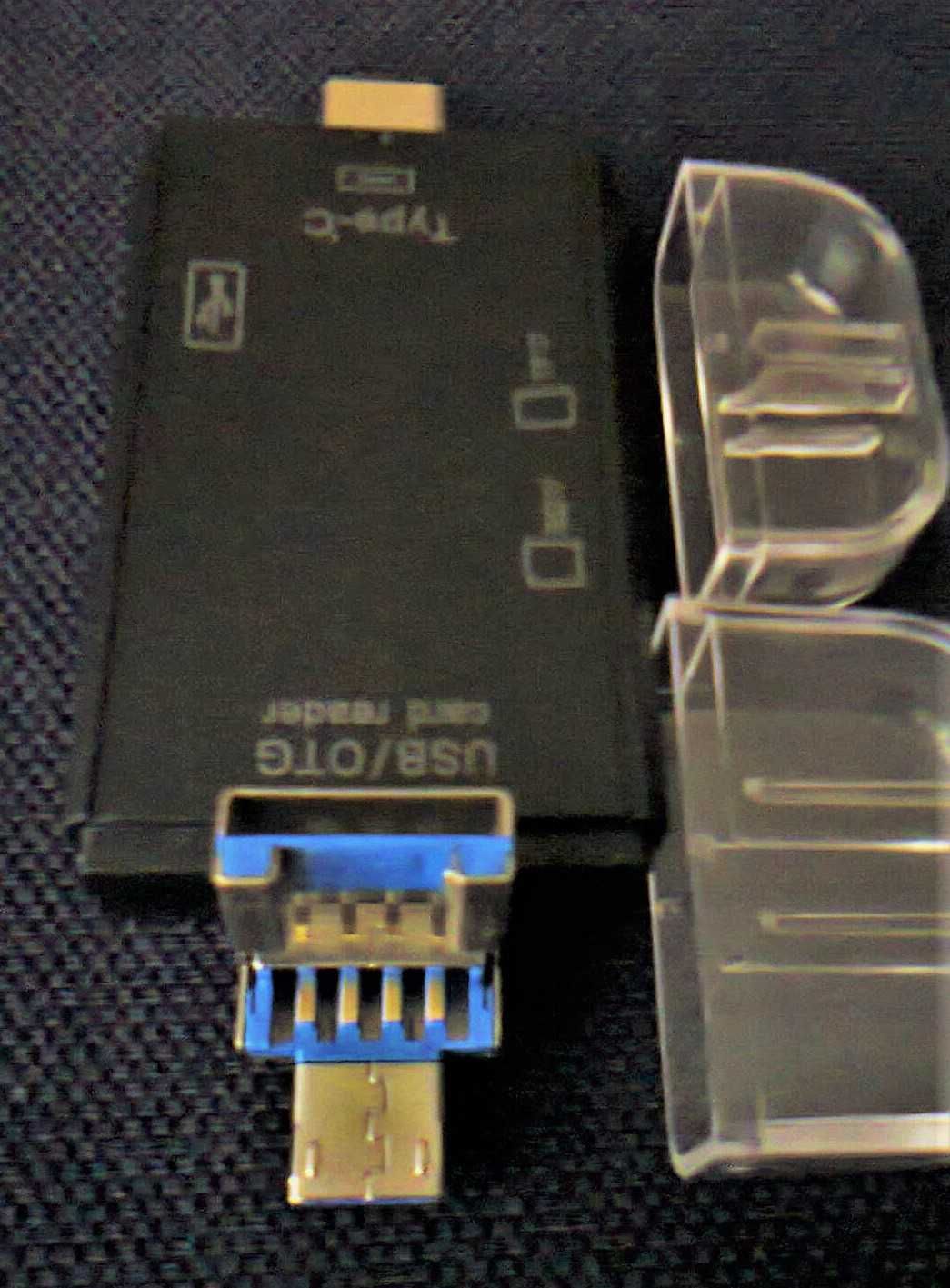 USB adapter czytnik wielofunkcyjny kart SD micro SD