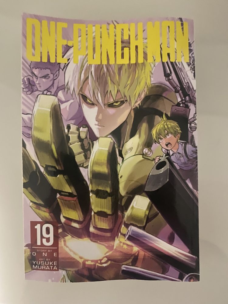 Mangá one punch man (17,19,20,21)