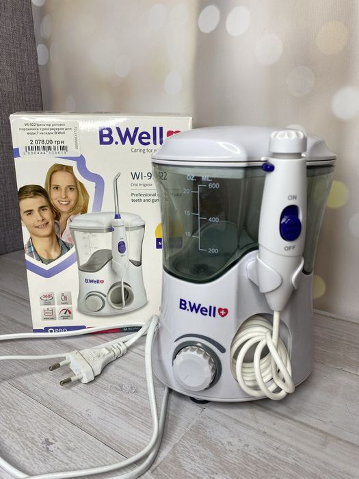 Ирригатор Стаціонарний іригатор B.Well WI-922 + 7 насадок