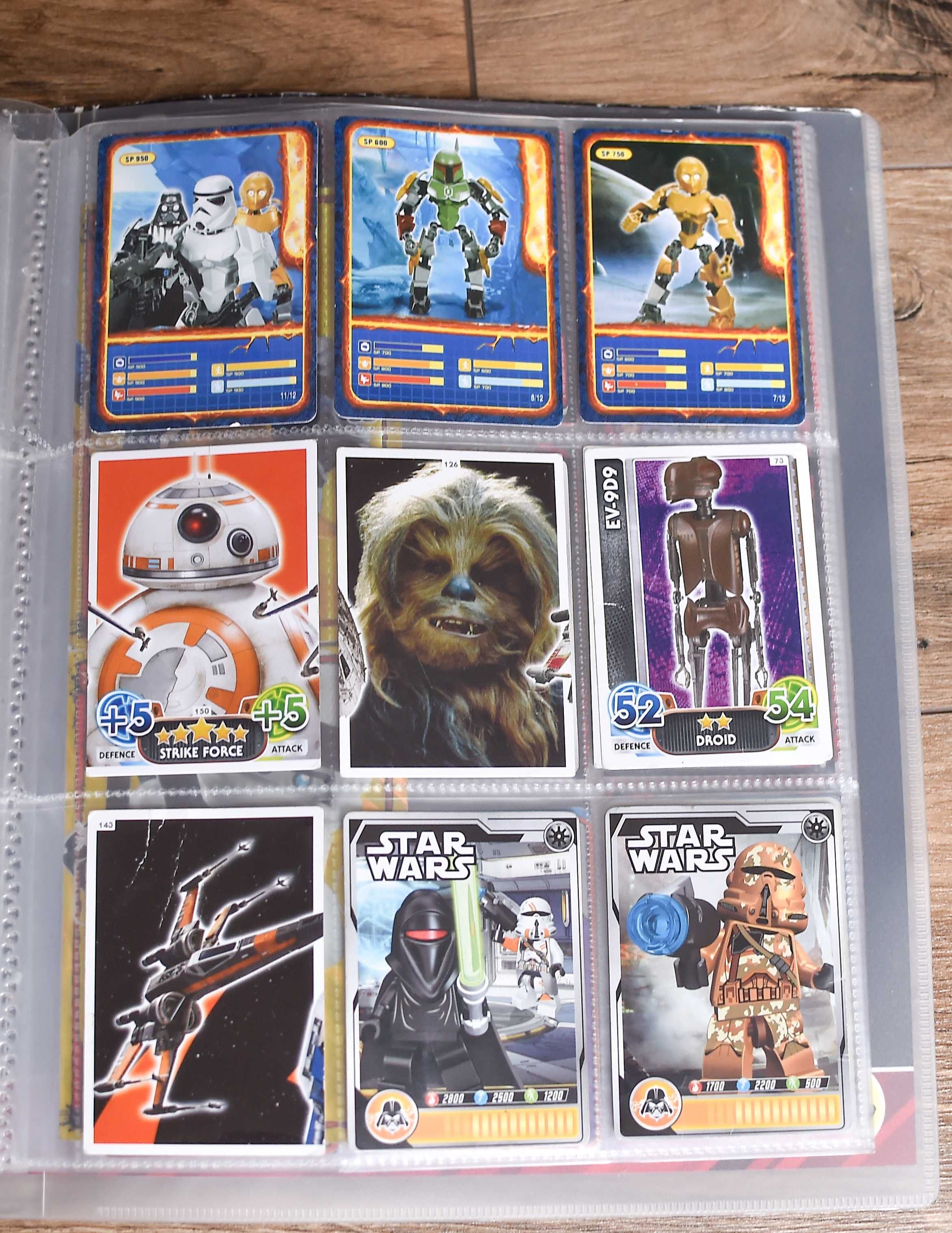 Karty Kolekcjonerskie Star Wars (Różne)