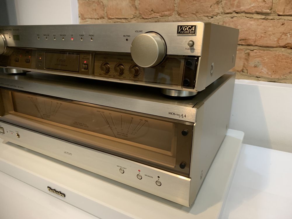 Technics SA-A1010 + SU-C1010 wzmacniacz dzielony bardzo ładny stan