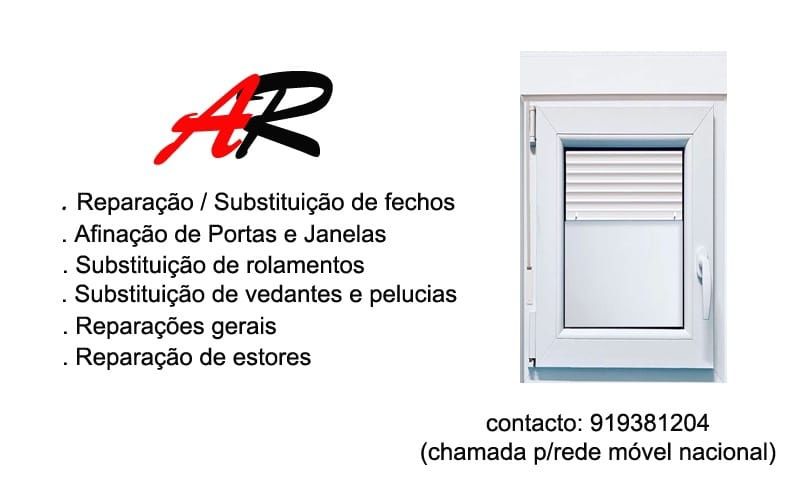 Reparação de estores...