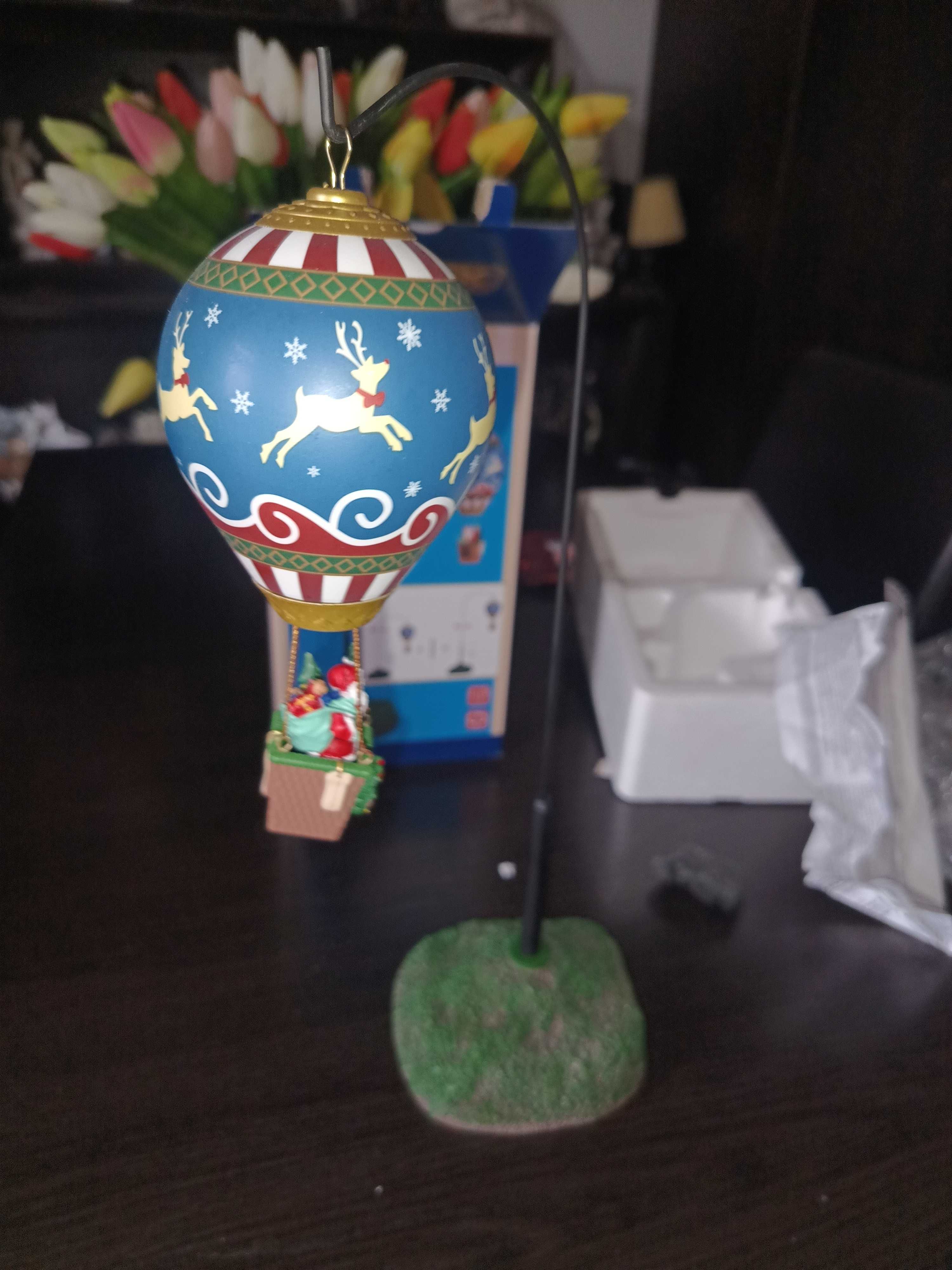 LEMAX figurka balon z figurkami do świątecznej wioski miasteczka