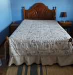 Cama de casal com colchão