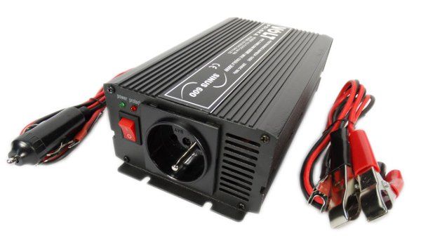 Przetwornica prądu napięcia SINUS 12V 230V 300W/600W (PRZ66)