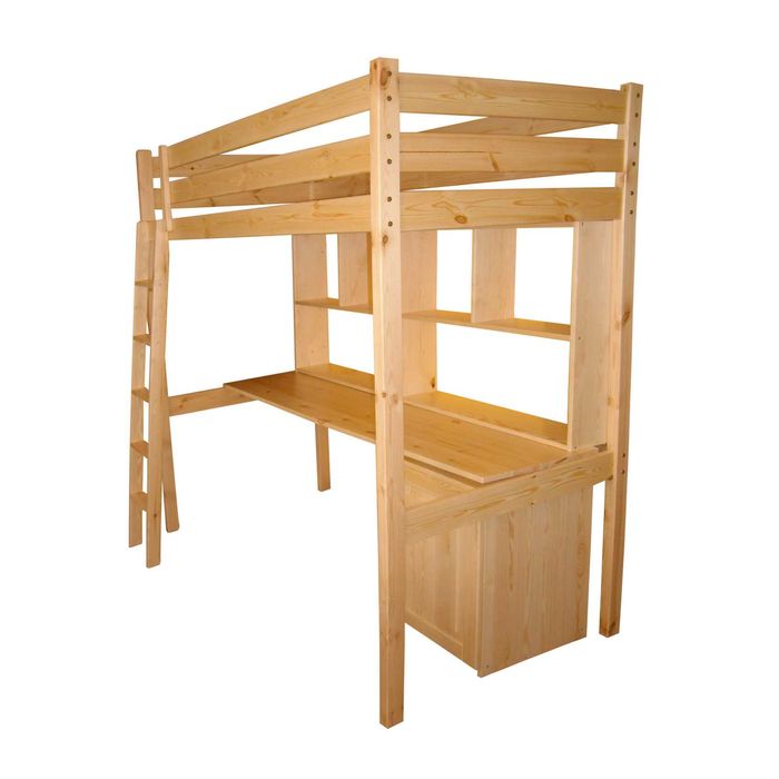 Nowa Antresola z blatem regałem łóżko piętrowe Producent Wysyłka