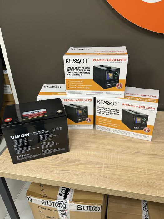 ДБЖ (джерело безперебійного живлення) Інвертор Kemot