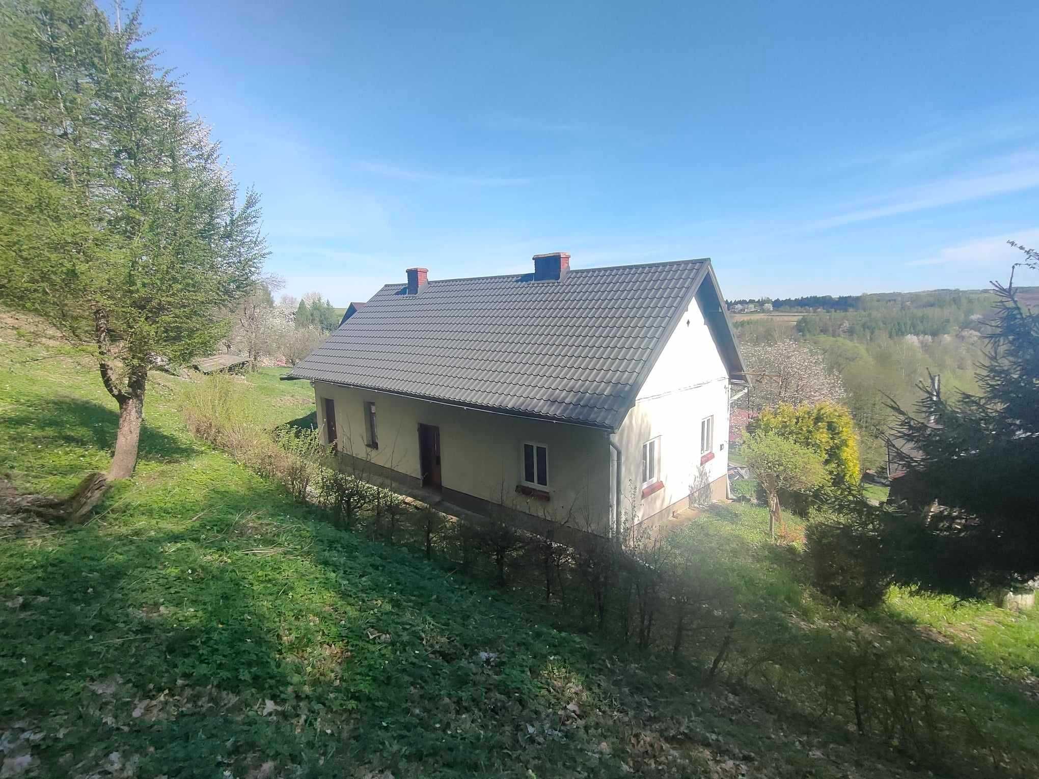 Sprzedam dom murowany na wzgórzu Jabłonka powiat Brzozowski