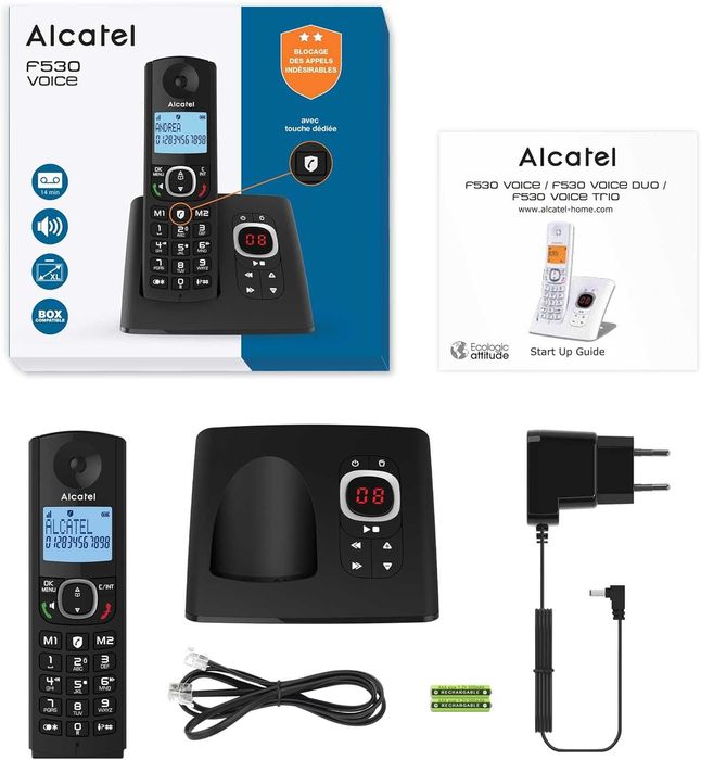 Alcatel F530 Voice, telefon bezprzewodowy