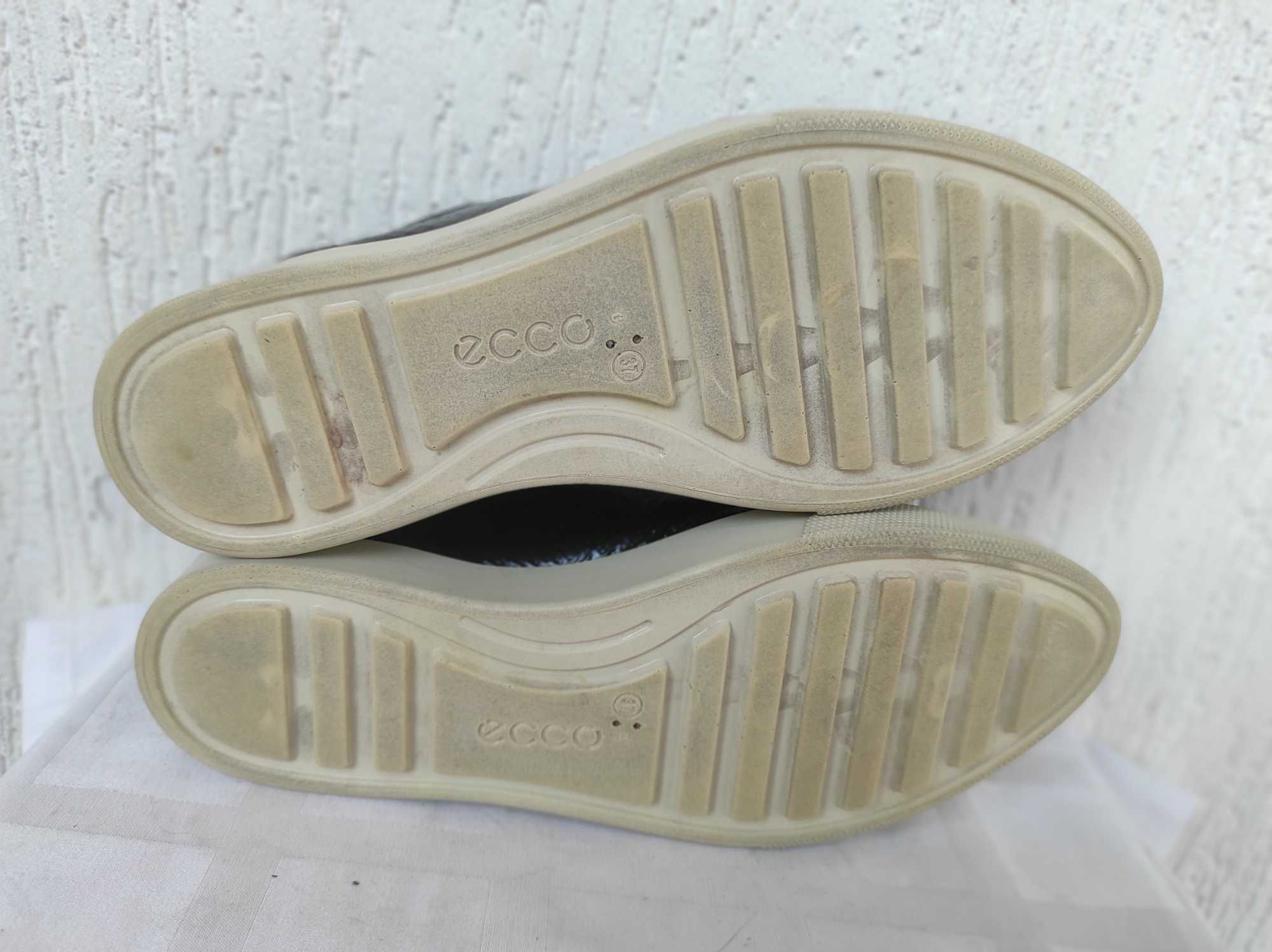 Мокасини кожанние Ecco р.37