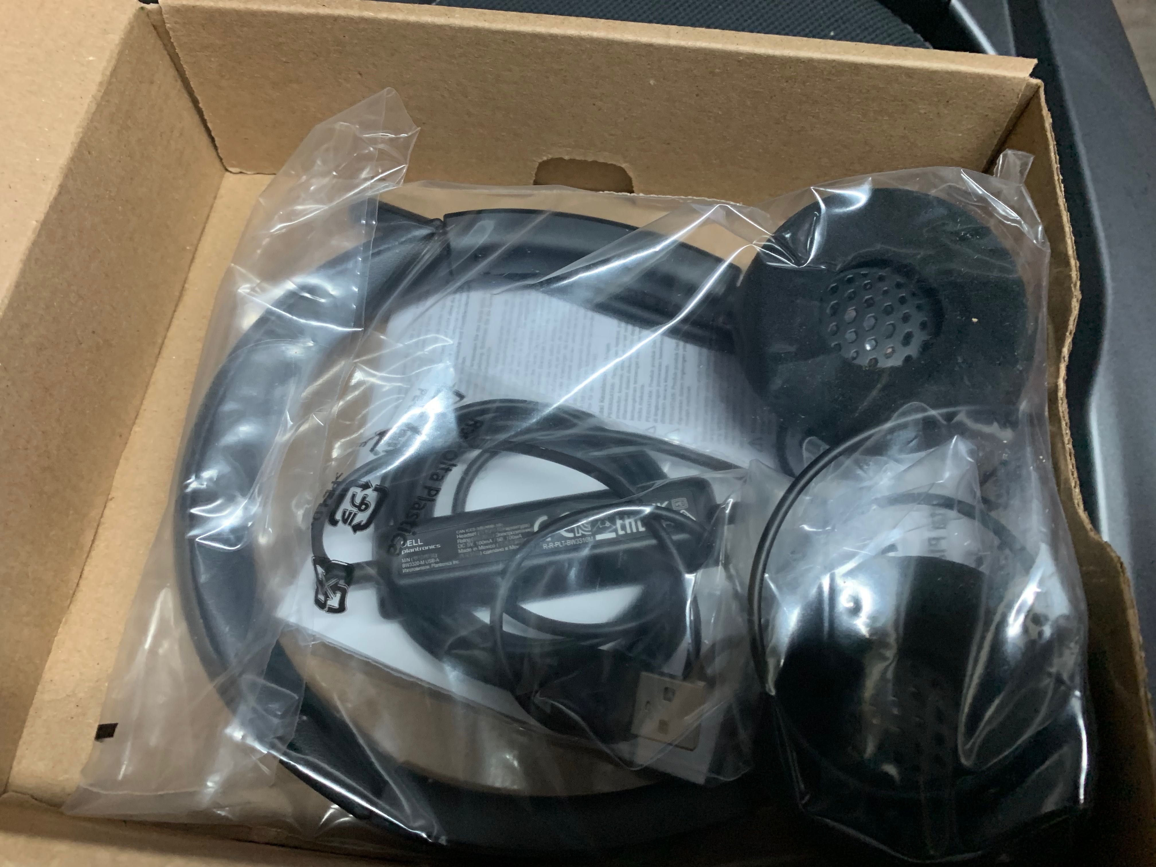Headset Dell BW3320  / phones / auscultadores .
